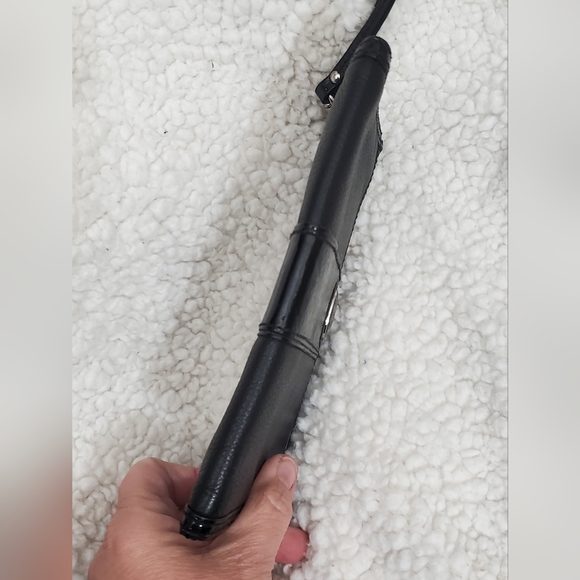 Large Coach Patent Leather and Leather Wristlet Wallet - Picture 11 of 12